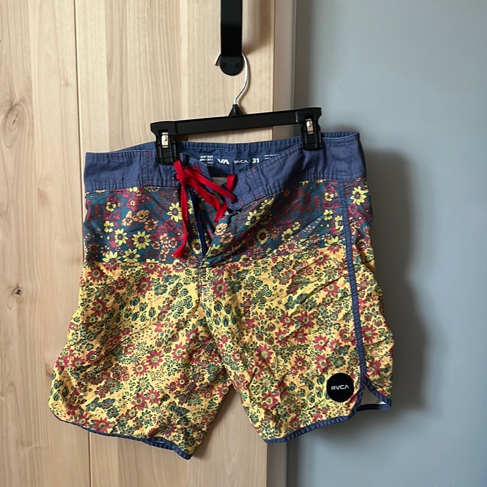 RVCA board shorts size 31.